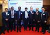 C.K. Yoo (third person from the right), with India’s VVIP customers during its invitational event. Photo: Hyundai Merchant Marine