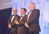 ClassNK Chairman and President Noboru Ueda receiving the award