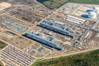 Construction at Cheniere Energy Inc.’s LNG terminal in Sabine Pass, Louisiana, in Dec. 2013. Source: Cheniere Energy