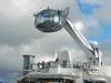 Crane and observation gondola called the North Star. It will lift guests 91m above sea level to give them panoramic views of the ship