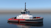 Crowley’s new eWolf will be the first all-electric tugboat in the U.S. (Image: Crowley)