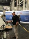 Dave Growden - Director LCS Program - starting rounter for LCS 30 (Photo: Austal USA)