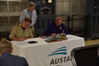 Delivery Ceremony for USNS Carson City (EPF 7) Photo Austal
