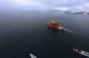 Dockwise Vanguard arrives in Hammerfest with Goliat FPSO on board (Eni Norge)