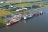ElbeHafen BrunsbĂŒttel: Photo credit BrunsbĂŒttel Port