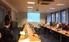 European shipowners’ Sec Gen M Dorsman briefing Maritime Attachés on CO2 emissions. Photo: ECSA Twitter page