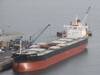 File Image: a bulk carrier alongside and loading in the port of Portland, UK (CREDIT: port of Portland)