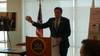 File Image: Congressman John Garamendi at a recent speech at the California Maritime Academy.