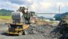 File Photo: Panama Canal construction in progress.