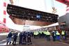 File photo: The keel laying ceremony was held for Wonder of the Seas at the Chantiers de l’Atlantique shipyard n October 2019. (Photo: Bernard Biger –Chantiers de l’Atlantique)