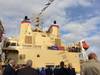 Flag raising ceremony onboard the icebreaker Vladivostok