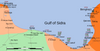 Gulf of Sidra, Libya: Map Wiki CCL£