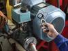 Hand-held electrical discharge detectors can help assess the condition of operating motors. Photo: SKF USA Inc.