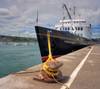 Hebridean Princess moored at ABP Port of Teignmouth.