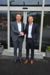 Herbert Ortner CEO Palfinger and Styrk Bekkenes CEO Harding Photo Palfinger