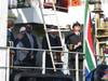 Hoisting of the South African flag. (Photo: Port of Port Elizabeth)