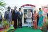 Hon’ble Minister Santosh Gangwar (Center) with Chinta Sasidhar – Managing Director and Anil Yendluri - Director and CEO - Krishnapatnam Port Company Limited while laying the foundation stone for the TT terminal at the port.