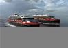 Hurtigruten Rolls Royce Illustration of vessels Photo Hurtigruten