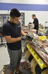 Trained MacArtney Inc. technicians servicing a Focal slip ring