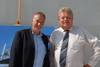 Jack-Up Barge Commercial Director Maarten Hardon (left) with Managing Director Ronald Schukking.