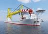 Jan de Nul’s new crane vessel Les Alizés - Credit: Castor Marine
