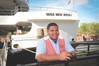Kevin Suarez, a Dock Attendant for Statue Cruises (Credit: David Handschuh)