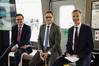 L to R Knut rbeck-Nilssen CEO DNV GL Maritime Remi Eriksen DNV GL Group President CEO Pierre Sames Group Technology Research Director. Pic: DNV GL