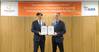(L to R): Myeong Seob Cho, Naval Business Division Leader and Vice President, Hanwha Systems, and Darren Leskoski, ABS Vice President, Regional Business Development (Source: ABS)