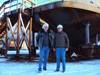 Left to right: Randy Johnson, President of Alaska Ship & Drydock, and Doug Ward, Director of Shipyard Development. Photos courtesy Alaska Ship & Drydock