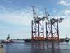 Liebherr STS cranes en route to Fenix Container Terminal, Port of Bronka, St Petersburg (Photo: Liebherr)