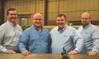 (L-R) Dale Gusick, Dave Peura, Frank Bjorkman & Sean Fernstrum