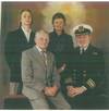 L-R Roderick Davis, son, Thelma Davis, wife, Reginald Bowker, father in law, Captain Roy Davis