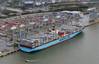 Maersk Edith alongside at DP World London Gateway (Photo: DP World)