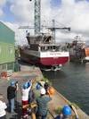 “MARTIN SÆLE”, the first Live Fish Carrier built by Gondan Shipyard in Figueras. Courtesy GONDAN