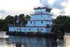 Master Marine delivered its first 2,000 hp Z Drive inland river towboat (Photo courtesy of Master Marine)