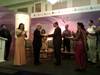 Nadir B. Godrej, MD of Godrej Industries (at left) receiving the award