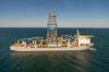 Noble Sam Croft drillship (Credit: Kongsberg Maritime)