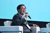NYK President Takaya Soga speaking during Singapore Maritime Week (Source: NYK)