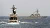 Official U.S. Navy file photo of the guided-missile destroyer USS Fitzgerald (DDG 62), right, taking part in Exercise Malabar 2009 with the Japan Maritime Self-Defense Force destroyer JDS Kurama (DDH 144), April 30, 2009. Photo: United States Navy