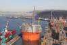 Packed with “optimized technology”: The ENI FPSO at tow-out from its Korean yard.  Credit: Courtesy Eni Norge