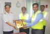 PLAQUE HANDING OVER