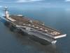 Rendering of the third ship in the Ford class of aircraft carriers, Enterprise (CVN 80) (Image: HII)