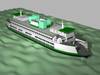 Renderings of LNG tanks on an Issaquah class ferry