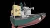 Retrofitted methanol dual-fuel vessel (Credi: TSUNEISHI SHIPBUILDING)
