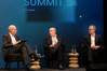 Rolf Habben Jansen and Kenni Skotte discuss the Gemini Alliance at the Xeneta Summit with Greg Knowler, Europe Editor at Journal of Commerce. (Source: Xeneta)