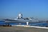 Royal Norwegian navy frigate HMNoS Roald Ammundsen approaches Naval Station Norfolk. Photo: United States Navy