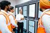 Seafarer training on alternative fuels: the new methanol bunkering simulator from Wärtisä at BSM's Maritime Training Centre in Kochi © BSM
