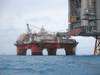 Prosafe's semi-submersible accommodation vessel, the Safe Boreas, operating gangway-connected to the Edvard Grieg installation in the North Sea. Courtesy Wartsila