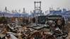 Ship breaking yard in Alang, Gujarat. Photo captured from Youtube video.