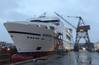 Smyril Line’s ro-pax ship Norröna has been retrofitted with nearly $16m in upgrades. Photo courtesy Smyril Line